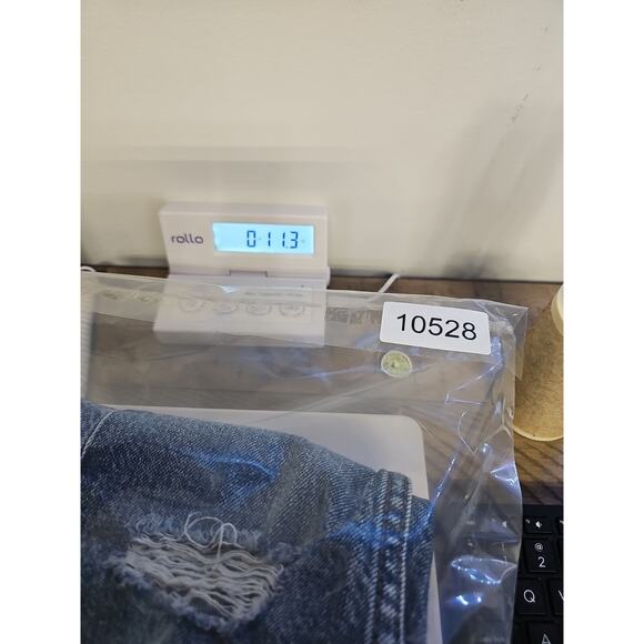 Zara Jeans Boys 7 Medium Wash Distressed Denim - Picture 7 of 7